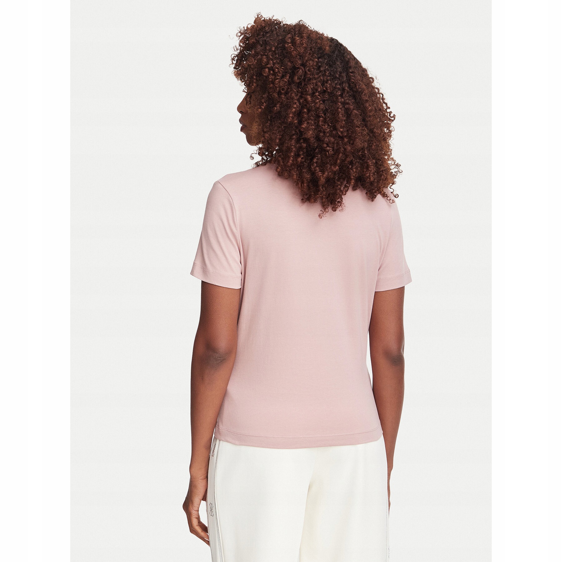 Damskie T-Shirt V6RI07J1314 fioletowy