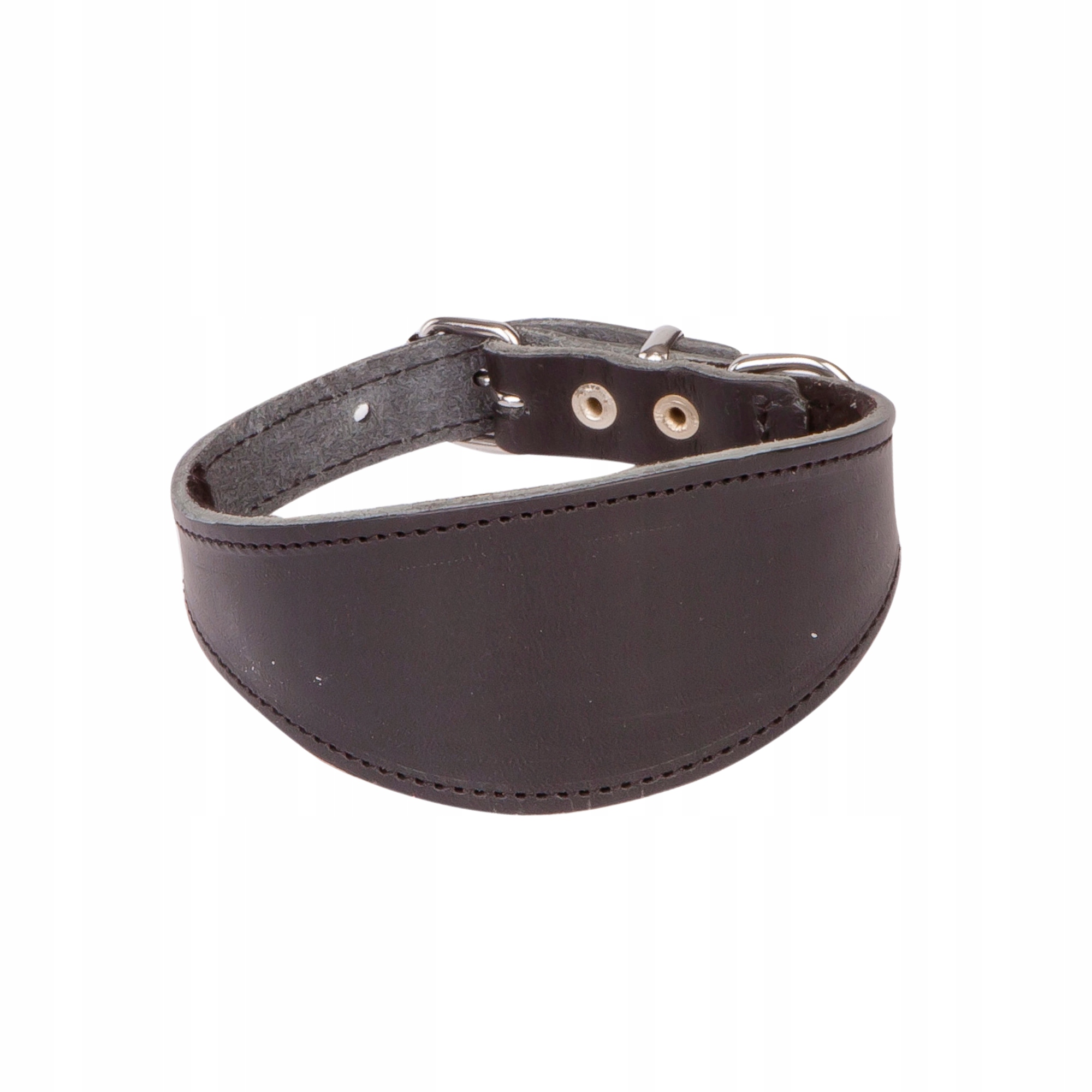 Levně Obojek z kůže pro psa Charta Dingo Classic XXL 49 Cm černý