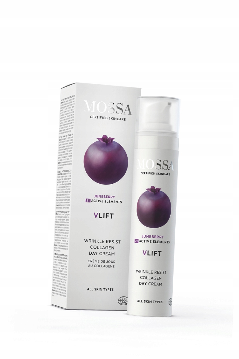 Denní krém proti vráskám s čeremchovým ovocem Mossa by Madara 50 ml