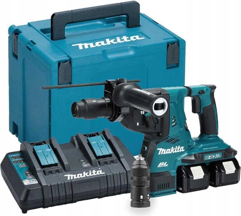 Młotowiertarka Akumulatorowa 2x18=36V 2x5,0Ah Makita DHR281PT2J