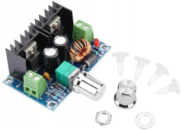 Przetwornica obniżająca napięcie - DC -4-40V do 1,25-36V- STEP-DOWN