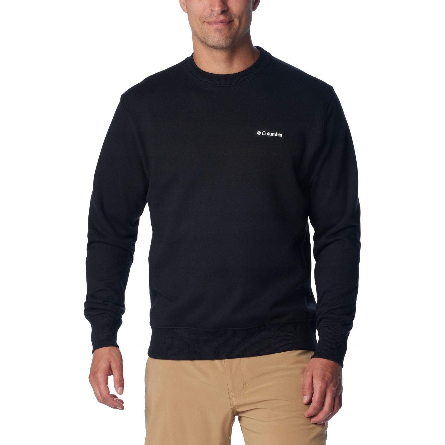Pánská Mikina Columbia Marble Canyon French Terry Crew [L], Polyester , černá