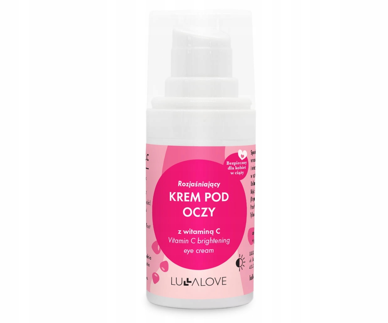 Lullalove Rozjasňující Oční Krém S Vitamínem C