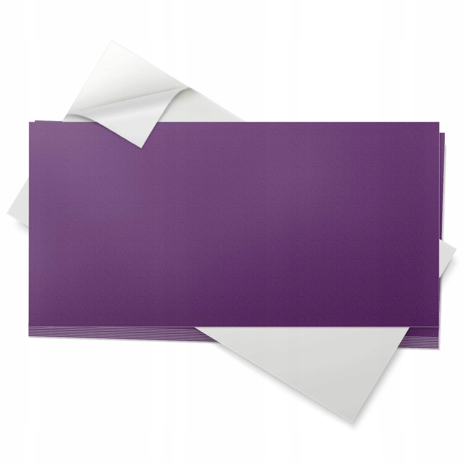 Dlaždice S Potiskem Vinylové Samolepící 10 ks 40x20 cm Barva Fialová