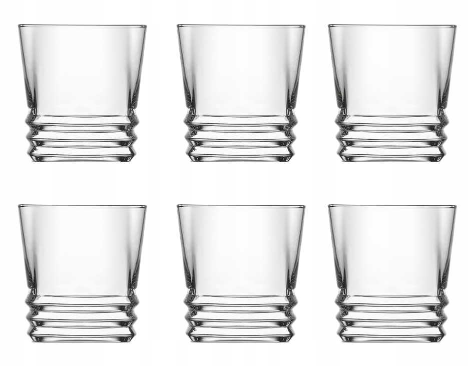 

Komplet 6 szklanek do whisky 315 ml Elegan Lav