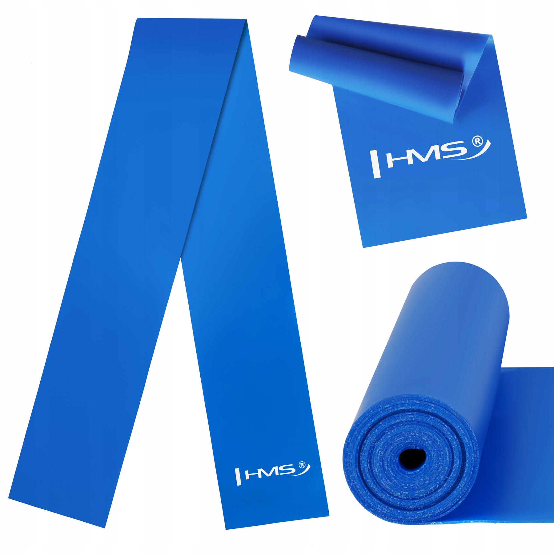 Guma do ćwiczeń GU01 Hms Taśma fitness do pilates i rehabilitacji