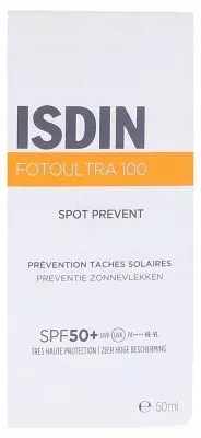 Isdin 100 Spot Prevent Fusion Fluid SPF50+ 50 ml