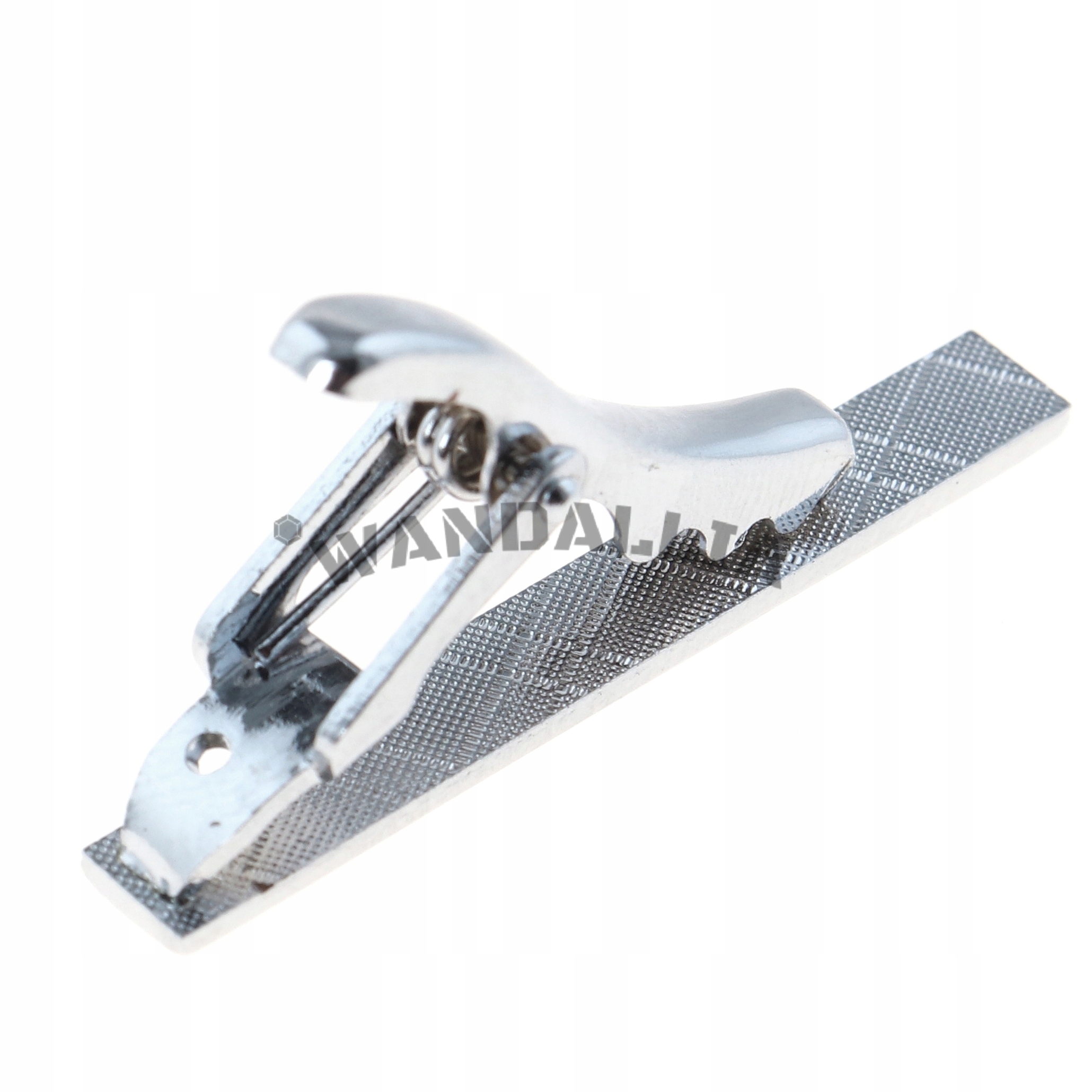 WANDALLIA Spinka do Krawata SP-KR-114 Klasyczna Srebrna Mała Krótka dł.4cm Kod producenta SP-KR-114