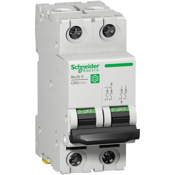 Schneider Electric Multi9 C60H-DC nadproudový jistič 2P 6A M9U21206