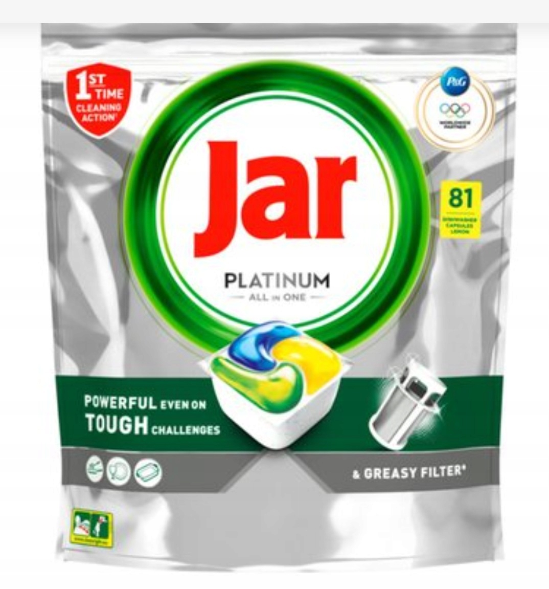 Levně Jar platinum all in one 81 ks