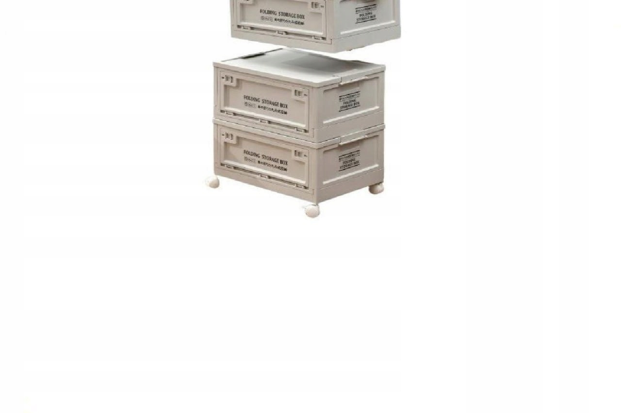 Igtops Skladacia kempingová skrinka na kolieskach s vekom do auta