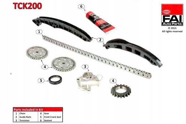 Fai Sada Rozvodového Řetězu Vw Ibiza V/fabia 1,2 Asistent řidiče #28