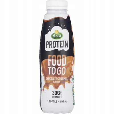 Sada 10 kusů Arla Proteinový nápoj Food To Go Vanilla Hazelnut 500 ml