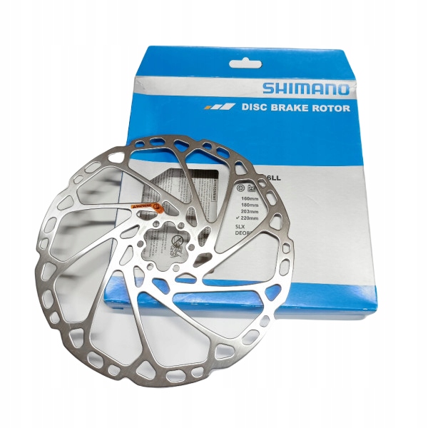 Brzdový kotouč Shimano SM-RT66 220 mm 6 šroubů Box Originál