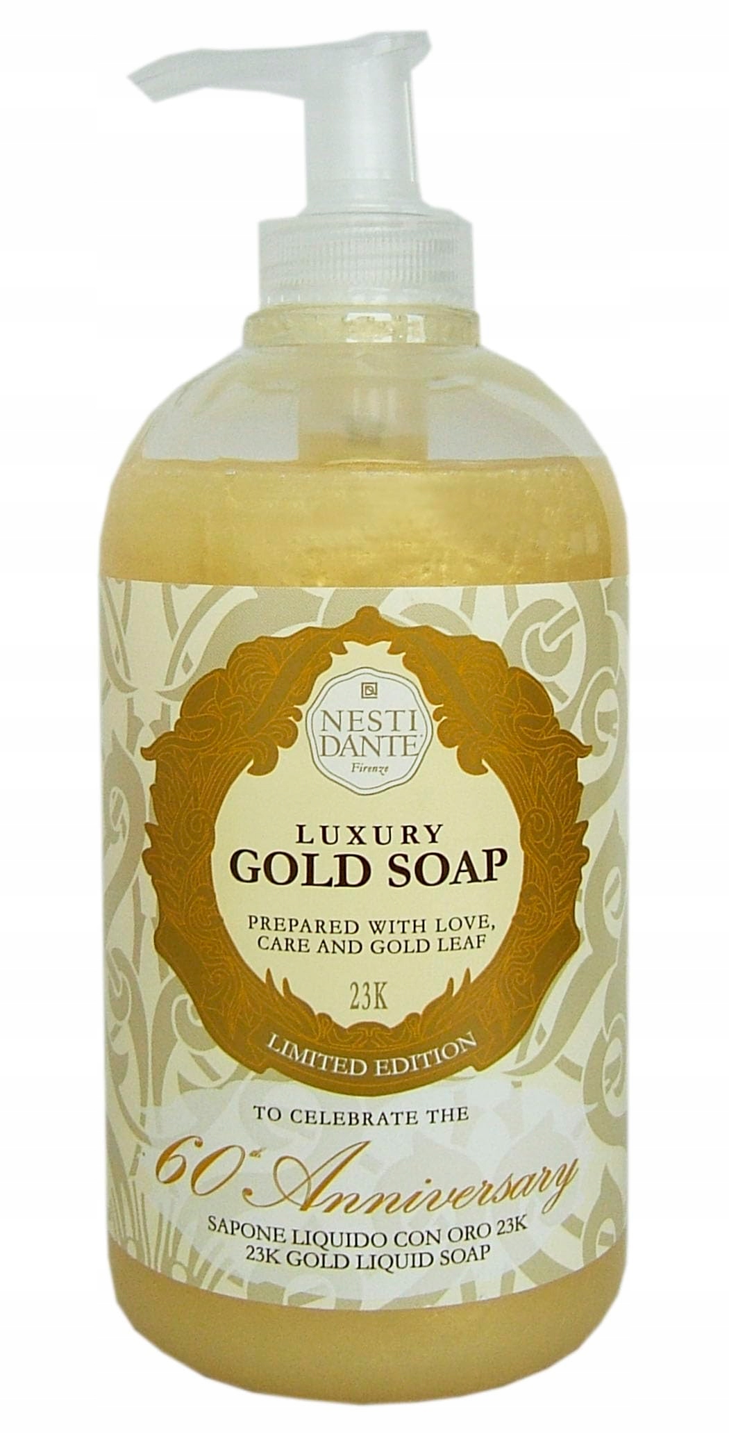 Nesti Dante Luxusní tekuté mýdlo Zlaté 500 ml Unisex pro každou pokožku
