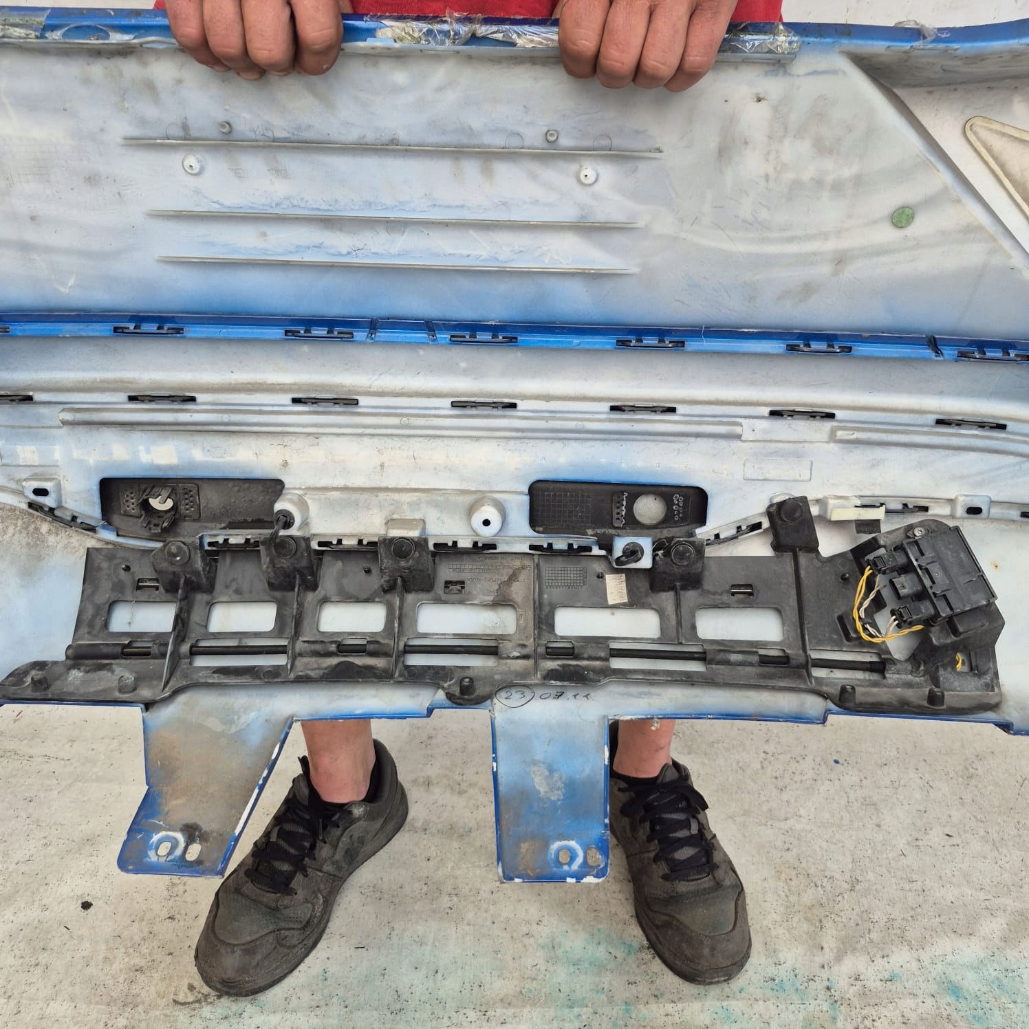 FORD PUMA MK-2 2 ST-LINE 19- bumper rear part rear 4PDC