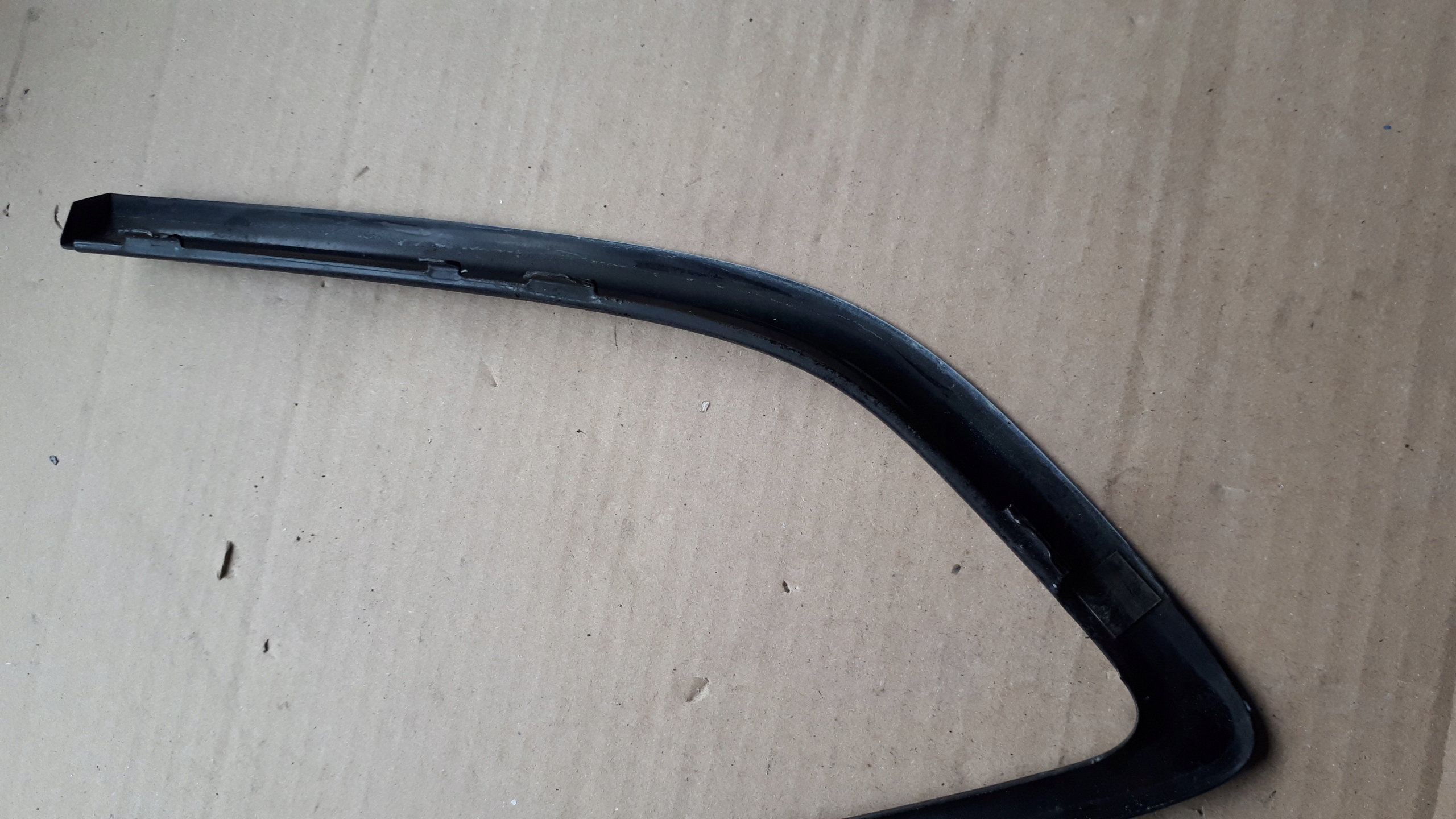 A5 8T LIFT moulding windows left rear part BLACK SPORTBACK