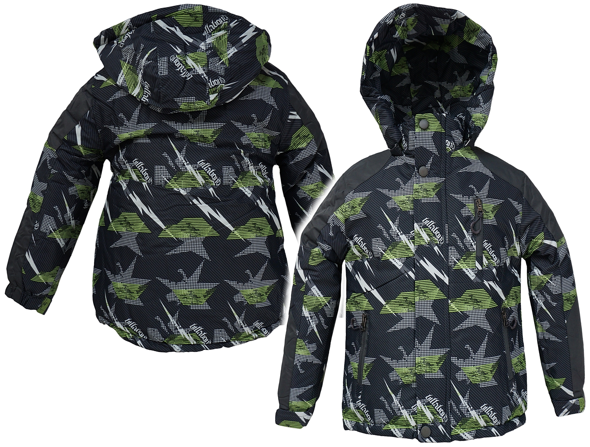 

Zimowa Ciepła Kurtka Błysk na futerku 140/146