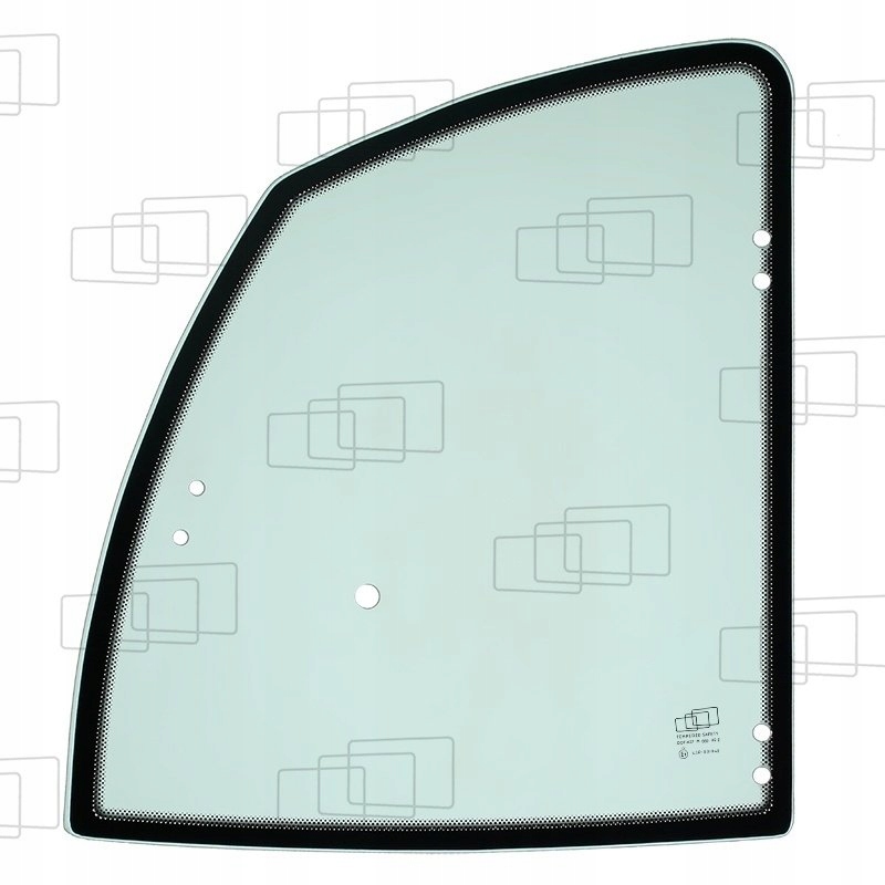 sklo teleskopický nakladač Dieci horní dveře