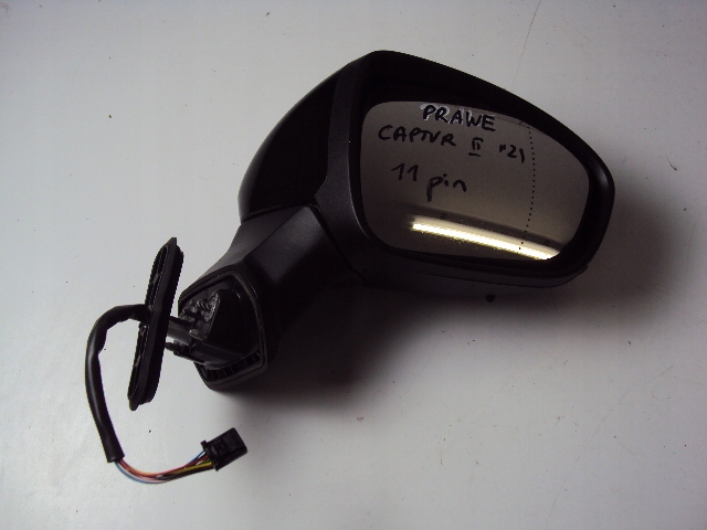 LUSTERKO PRAWE RENAULT CAPTUR II 19- BIXNK 9 PIN