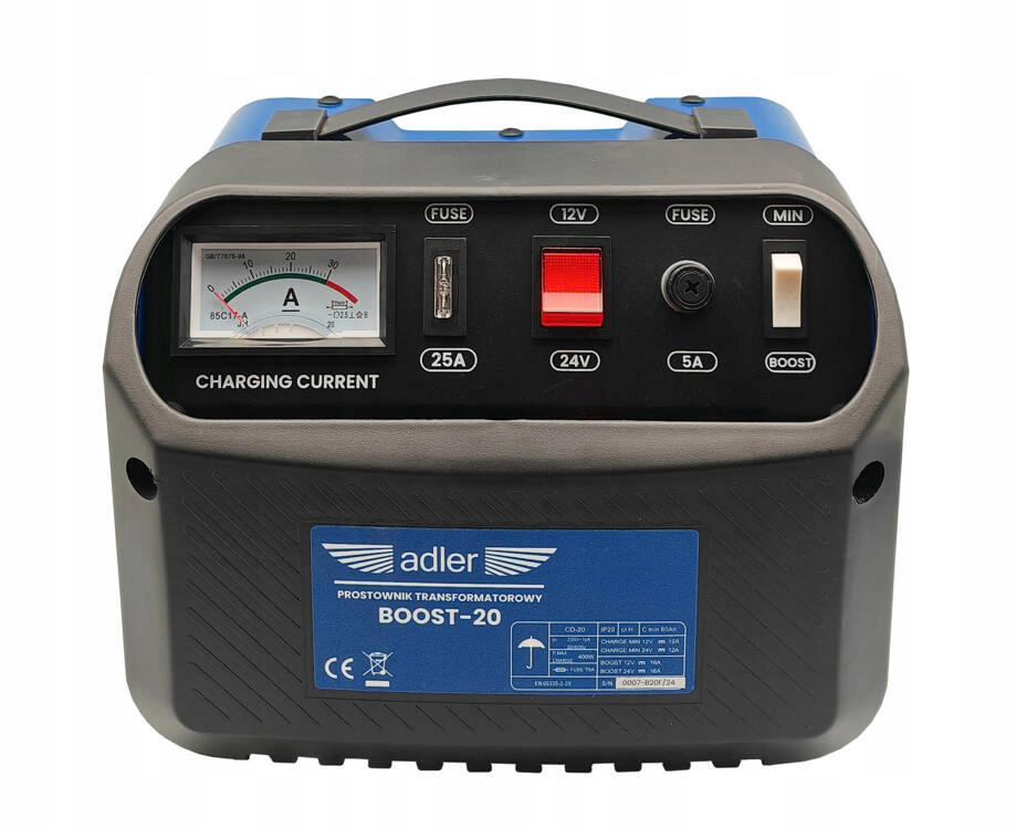 Transformátorový usmerňovač BOOST-20