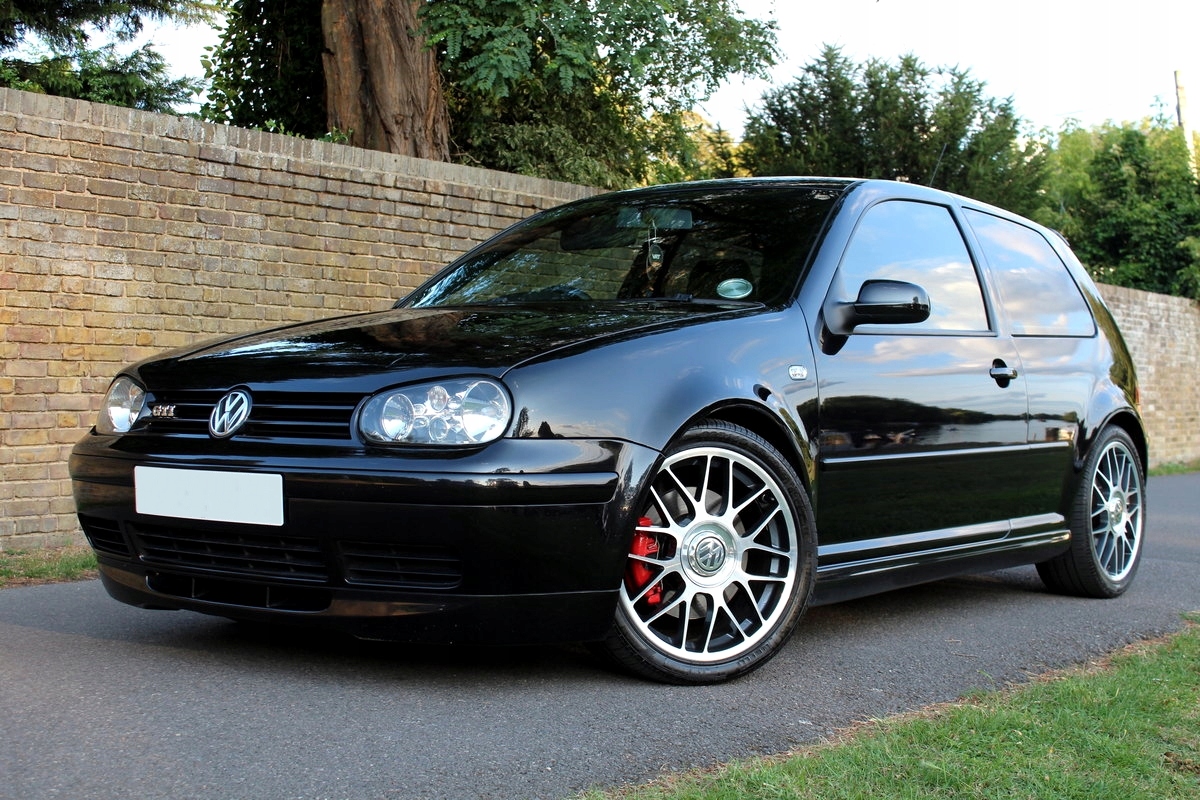 Dokładka zderzak VW Golf 4 IV spoiler GTI R32 look Kolor czarny