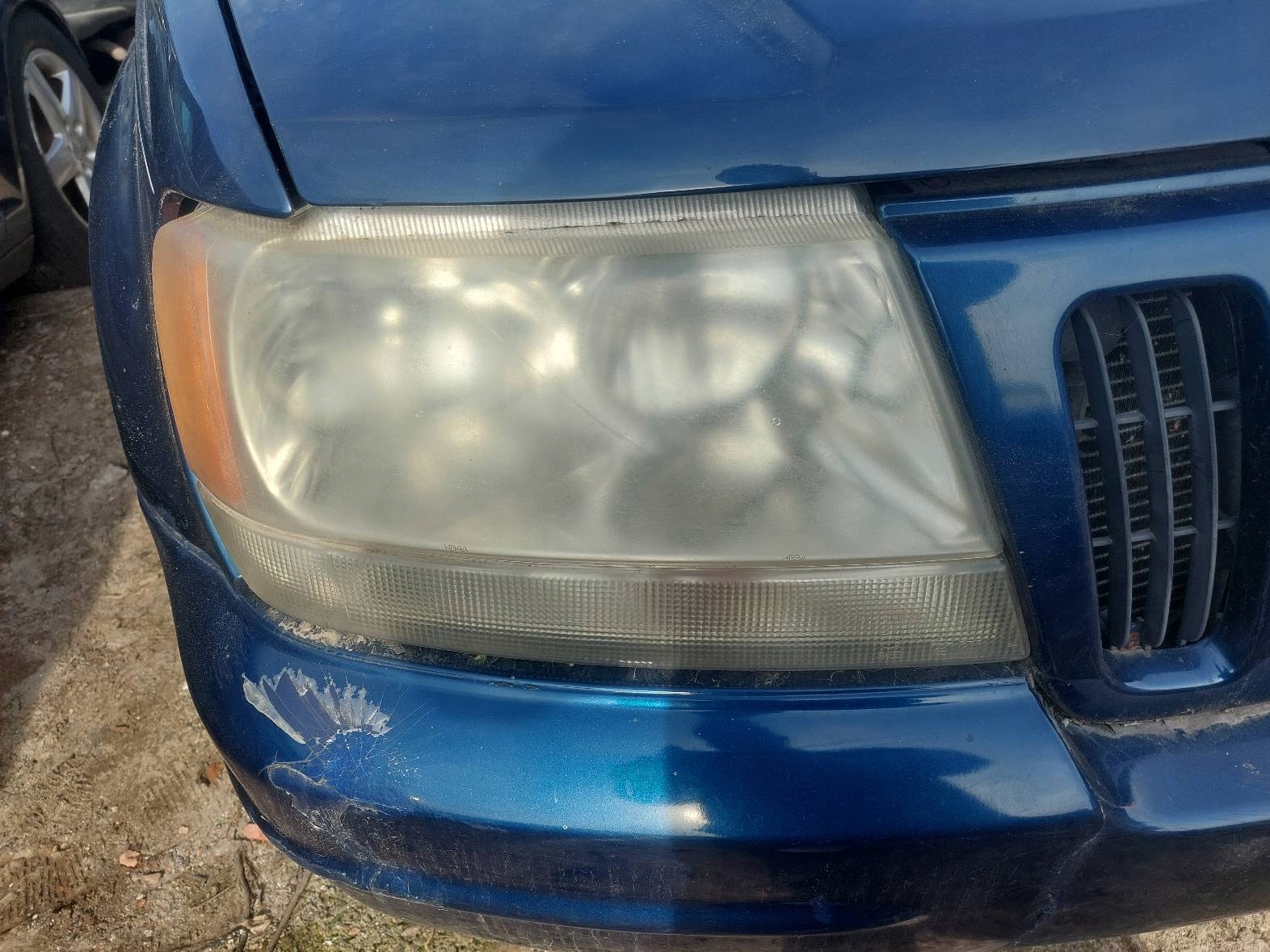 complete front bonnet bumper light fender JEEP GRAND CHEROKEE WJ MHA