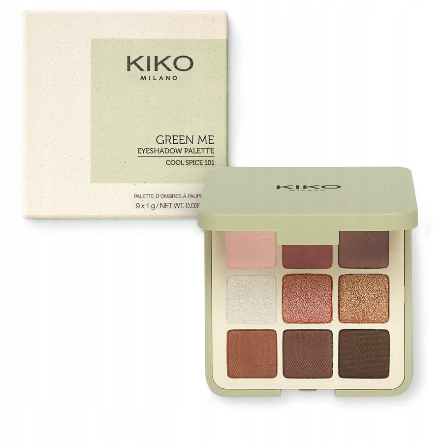 

Kiko Milano Green Me Eyeshadow 101 Cool Spice 9g