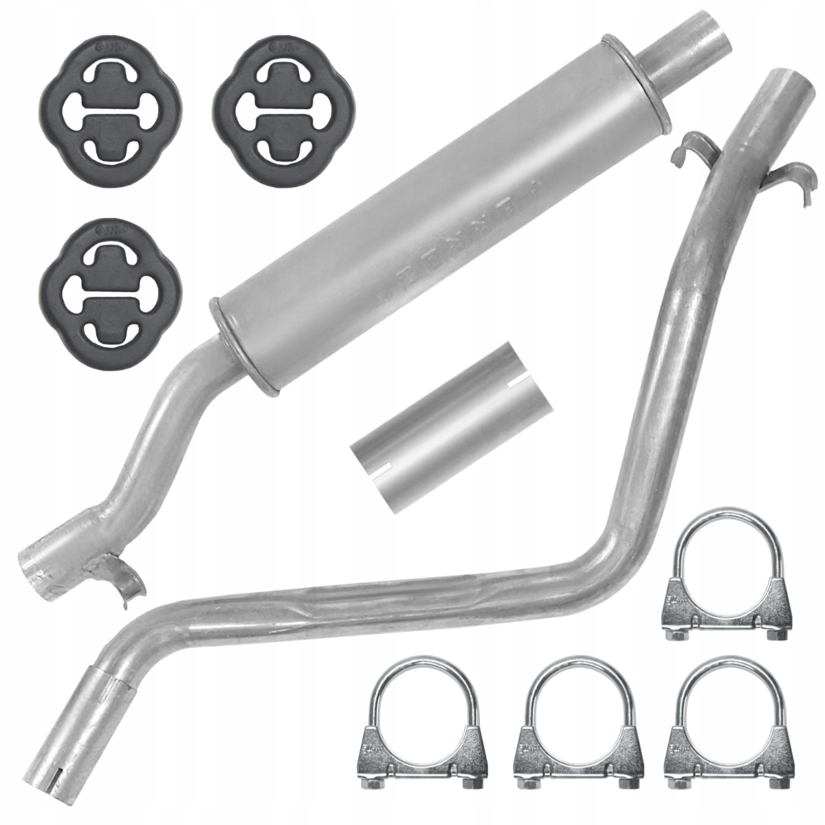 ADMT-Q2Q6B8Z - Центральний глушник VW Jetta 2 II 1.6 1.6 TD хомут