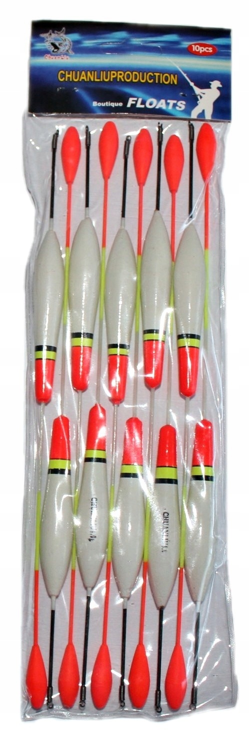 10 Spławików Przelotowych 4gr. NRCH13-P1