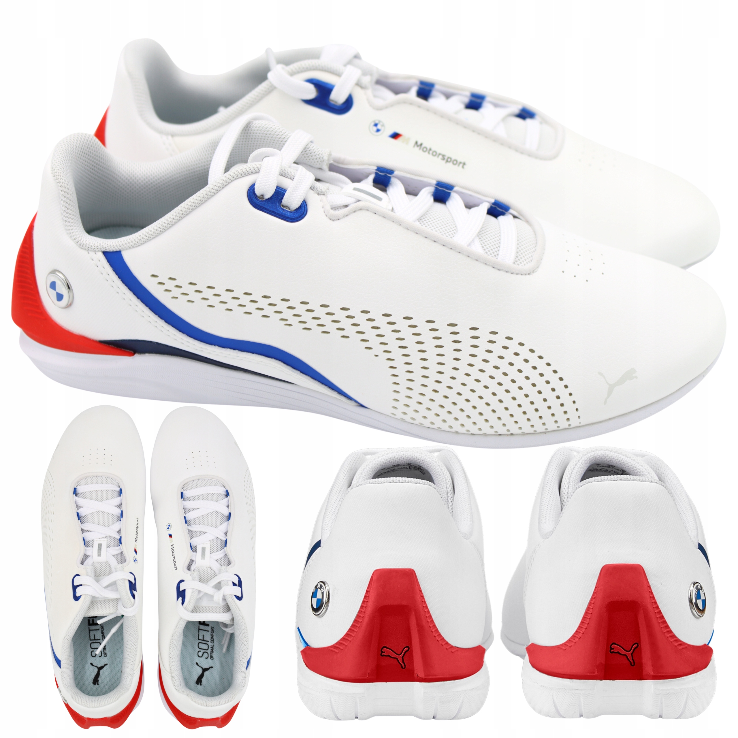 Pánské Pohodlné Bílé Sportovní Boty Puma Drift Cat Decima 30730403 vel. 39