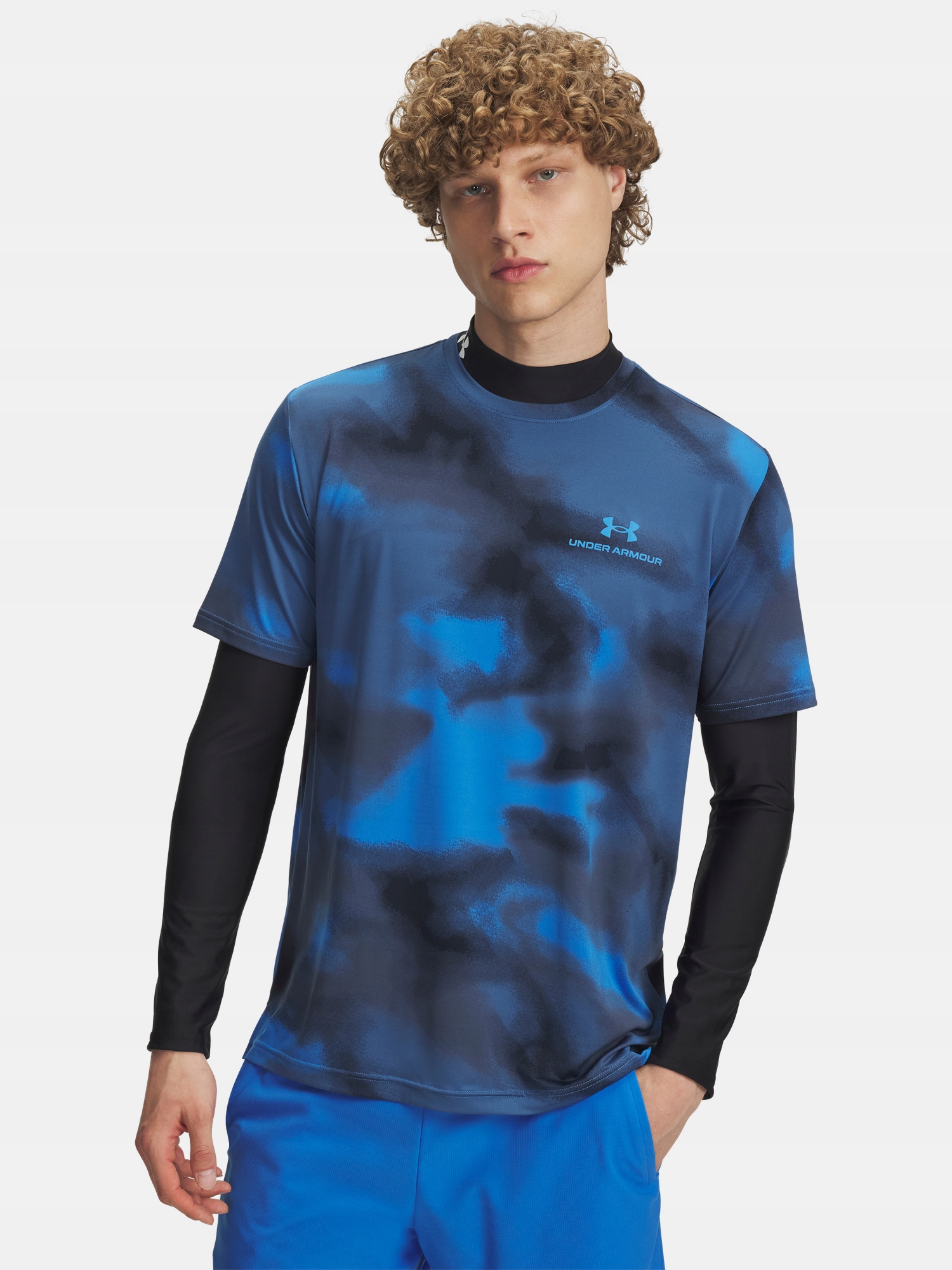 Under Armour Pánské tričko Under Armour Vanish Energy Printed Ss-blu