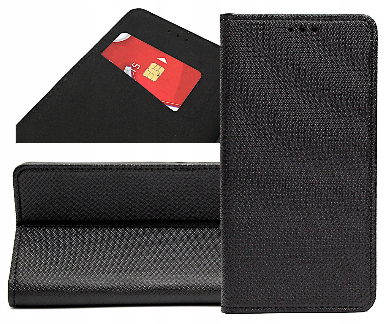 

Etui Magnet do Vivo Y11s Y20i Y20s cza +szkło