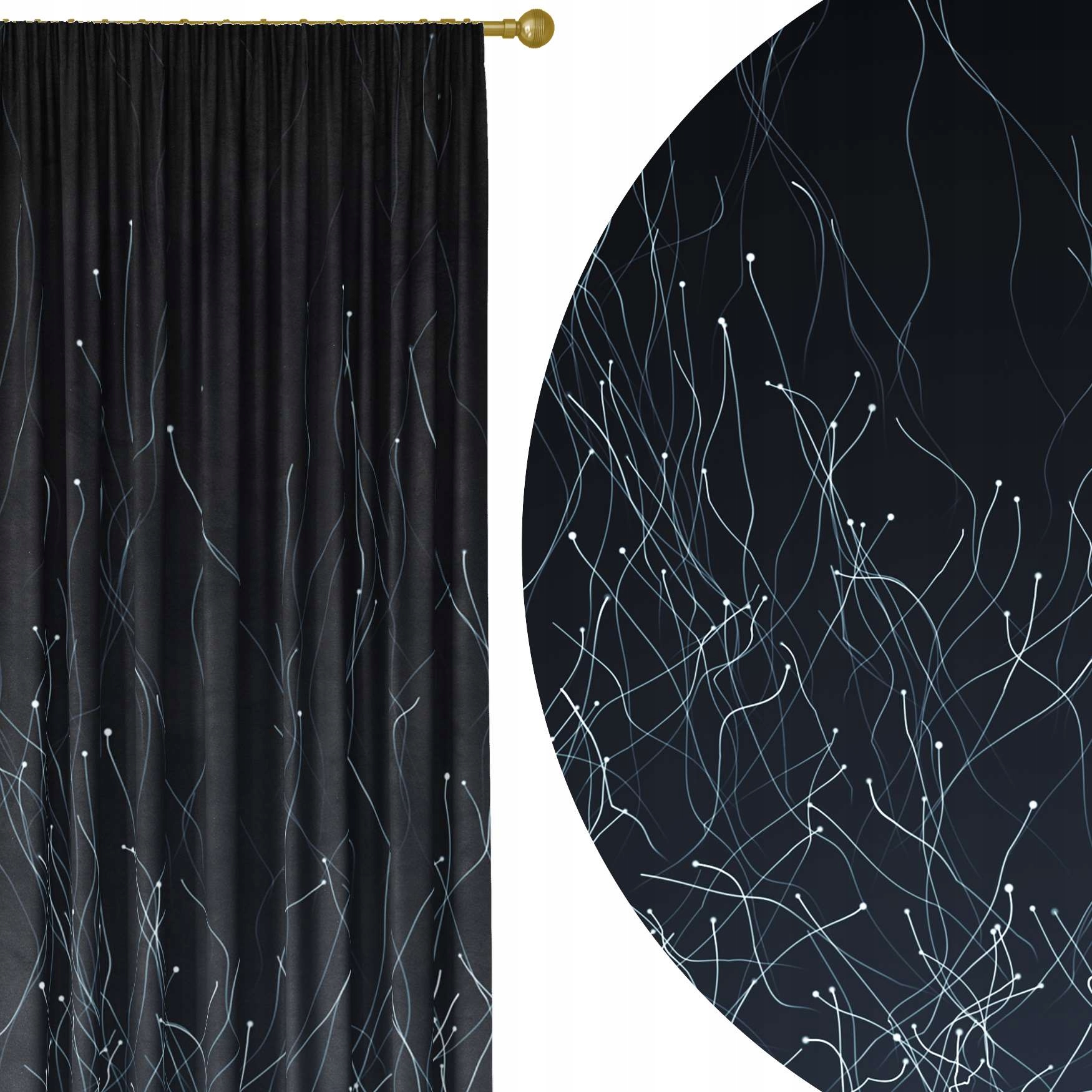 

Zasłony Gotowe Na Taśmie Zasłona Na Żabki 140x250