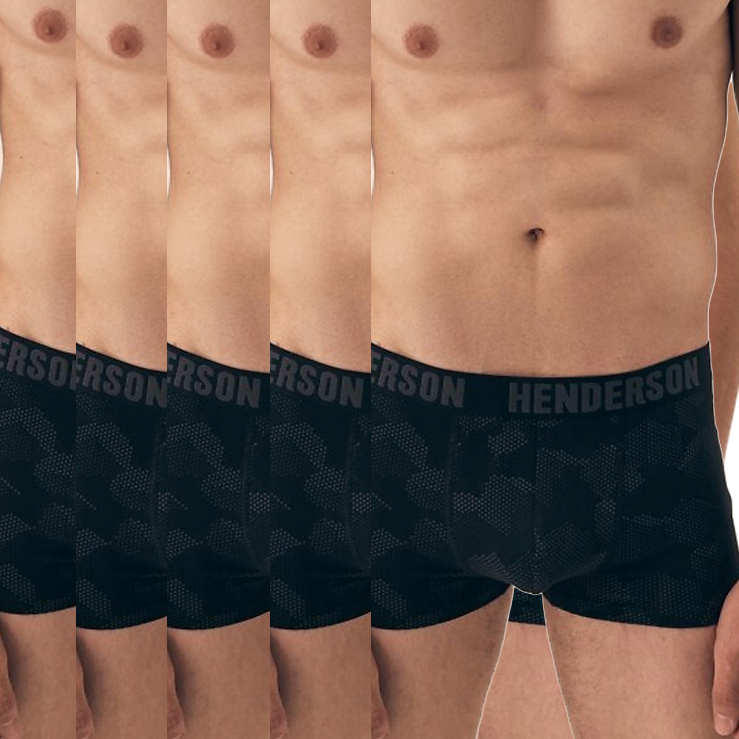 Pánské Boxerky Henderson 43170 Soul Bavlněné 5 Kusů XXL