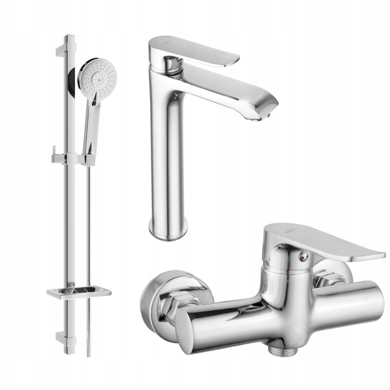 Mexen Pecos DQ40 sptchová sada, Chromovaná 72714DQ40-00