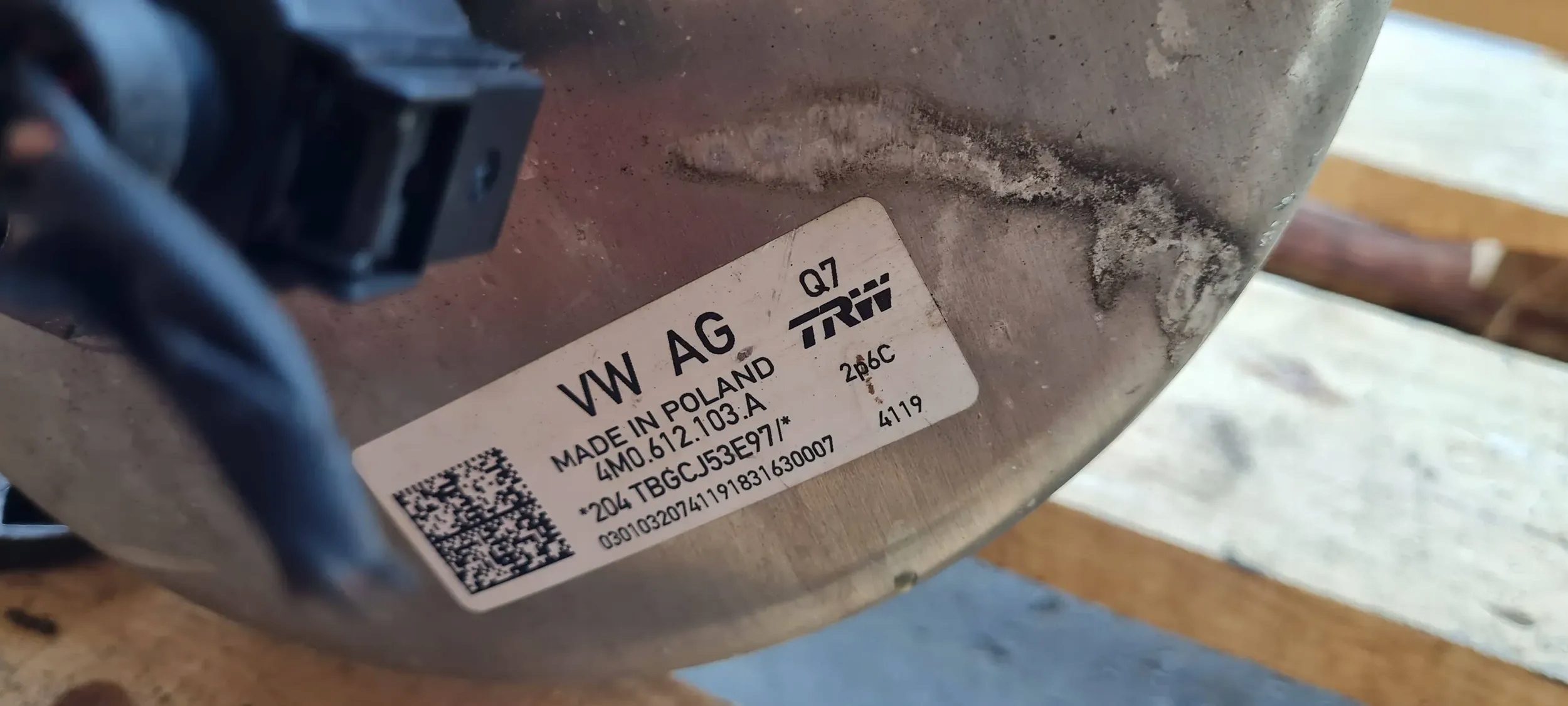Q7 4M II SERVO SERVOFRENO 4M0612103A