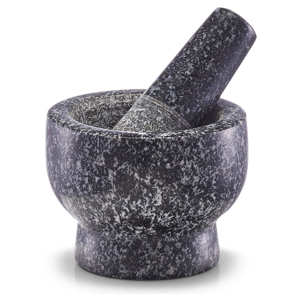 

Moździerz Granitowy Z Tłuczkiem 9x6,5 cm Zeller