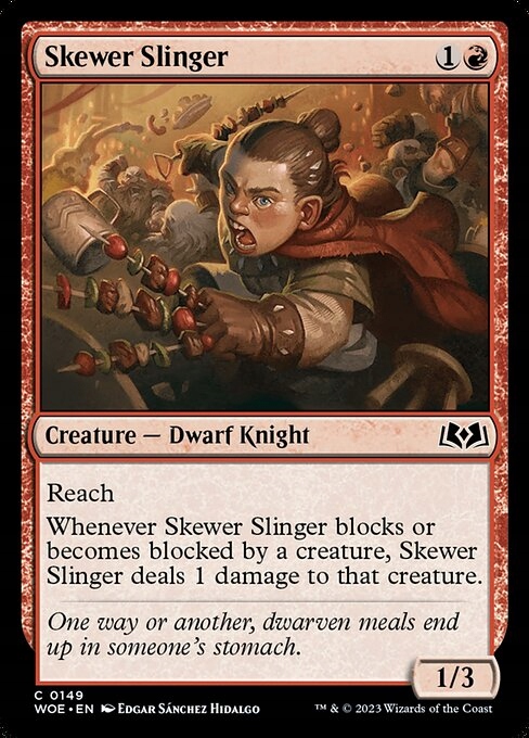 MtG: Skewer Slinger (woe)