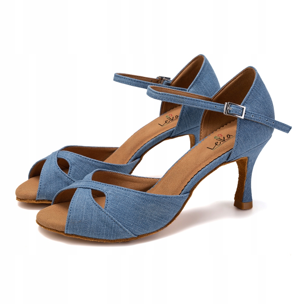 Taneční Boty Latino Salsa Stylové 7,5 cm