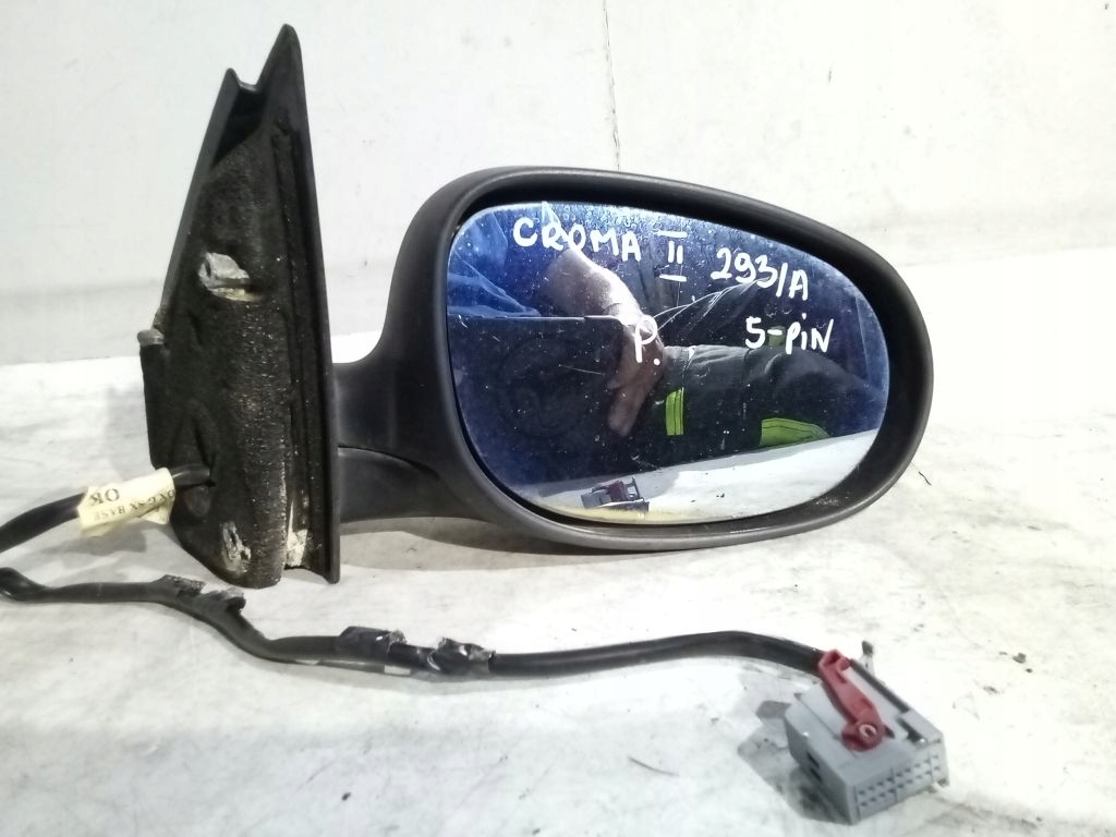 Fiat Croma II mirror right electrics 5 PIN 293/A