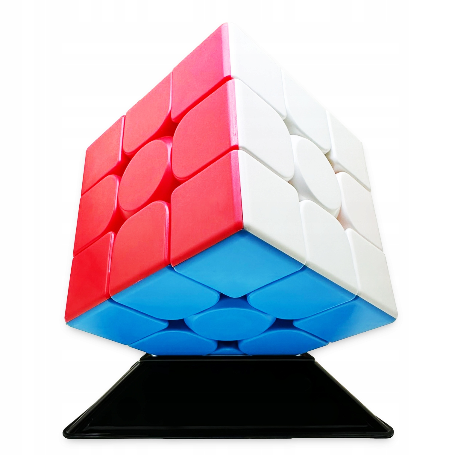 ORYGINALNA KOSTKA 3x3 WYREGULOWANA SZYBKA KOSTKA LOGICZNA 3x3x3 + PODSTAWKA Kolor wielokolorowy