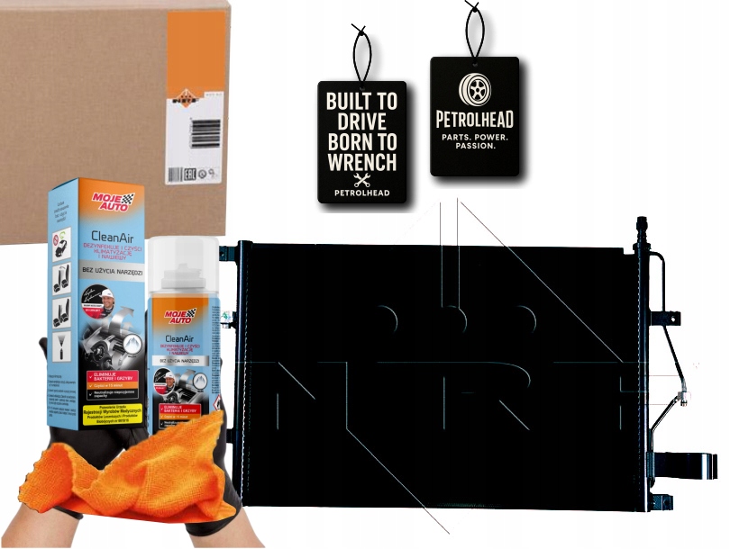 Kondenzátor Klimatizace Volvo S60 S80 V70 XC70 98- #Petrolhead Pro+ Kit9