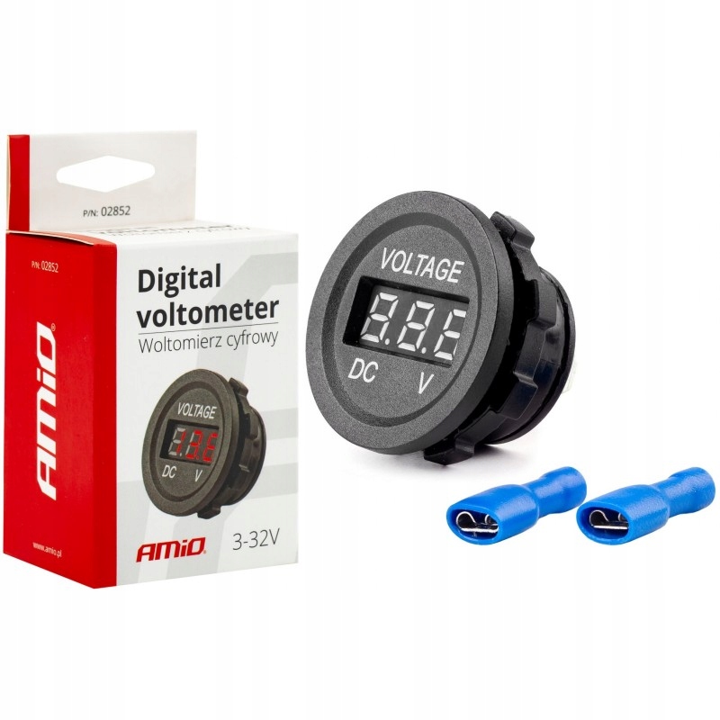 

Woltomierz Miernik Samochodowy Do Auta Zabudowy