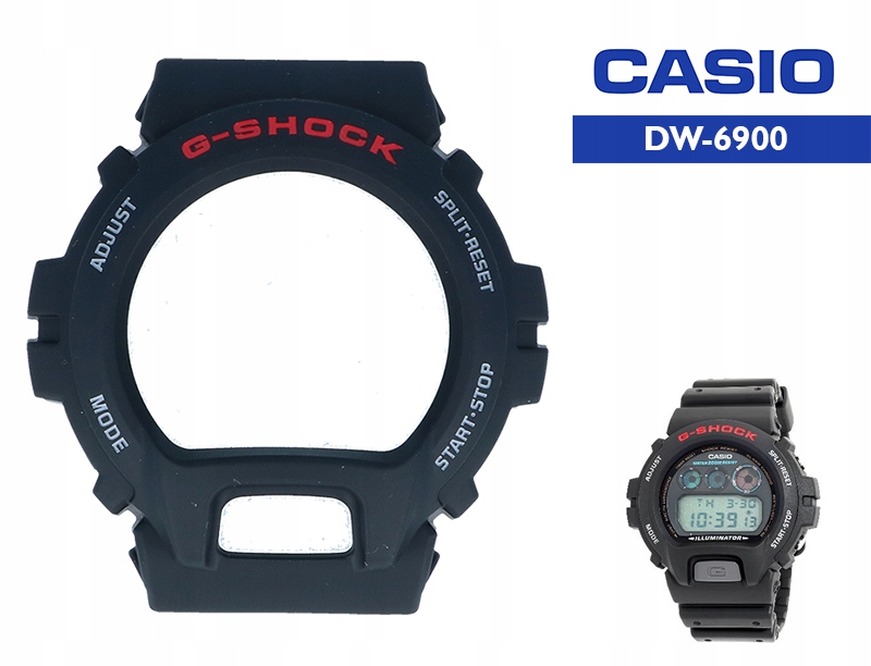 

Bezel Do Casio DW-6900 DW-6600 czarny Oryginał