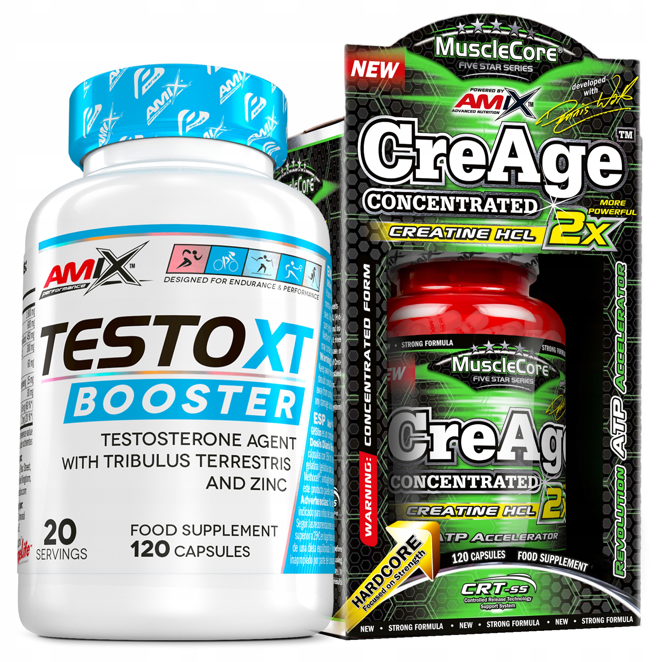 Kondicionéry Na Svaly Sílu Silný kreatin tablety Booster testosteronu