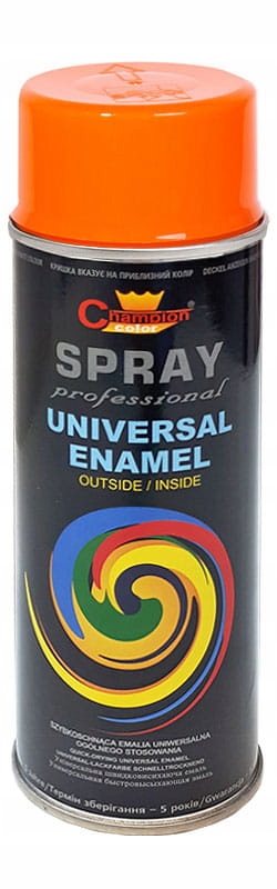 

Farba spray uniwersalna 400ml RAL2004 pomarańcz