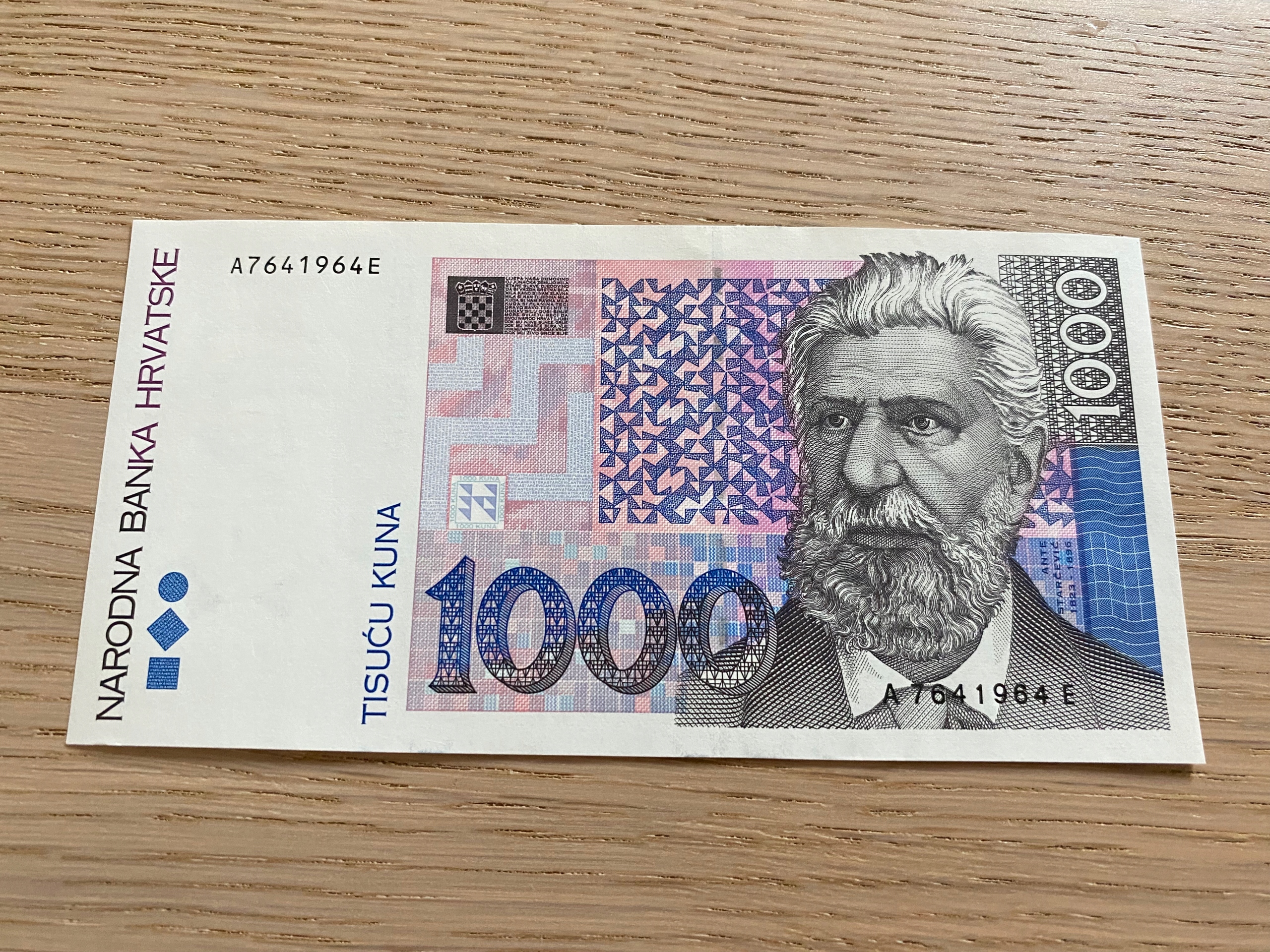 Chorwacja - 1000 kuna - 1993 - UNC