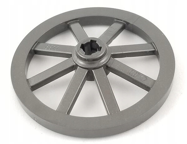 

Lego Pearl Dark Gray Wheel Koło wozu 4489b 2szt