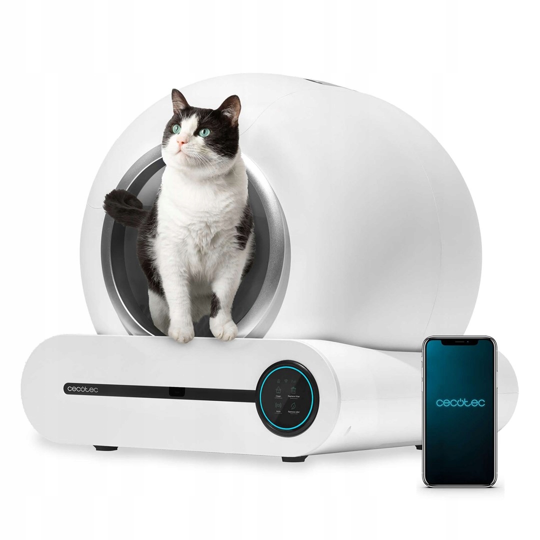 Kočičí Toaleta Cecotec Pumba 8000 CleanKitty Smart WiFi Aplikace 65